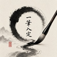 一筆入定